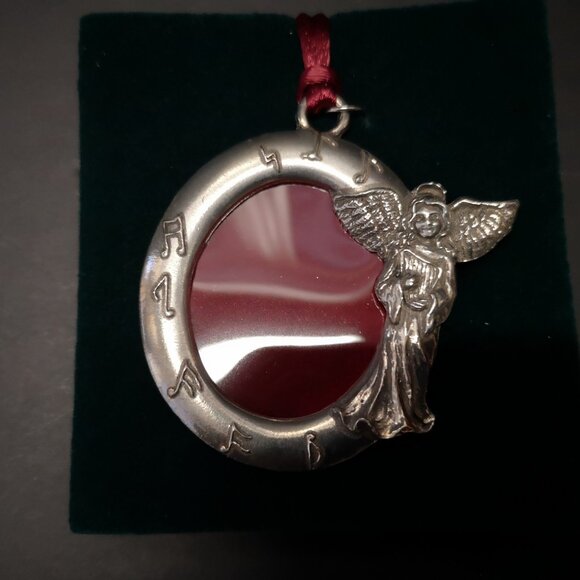 Brand New Seagull Pewter Photo Christmas Ornament Made in NS Set of 2 - Picture 2 of 4